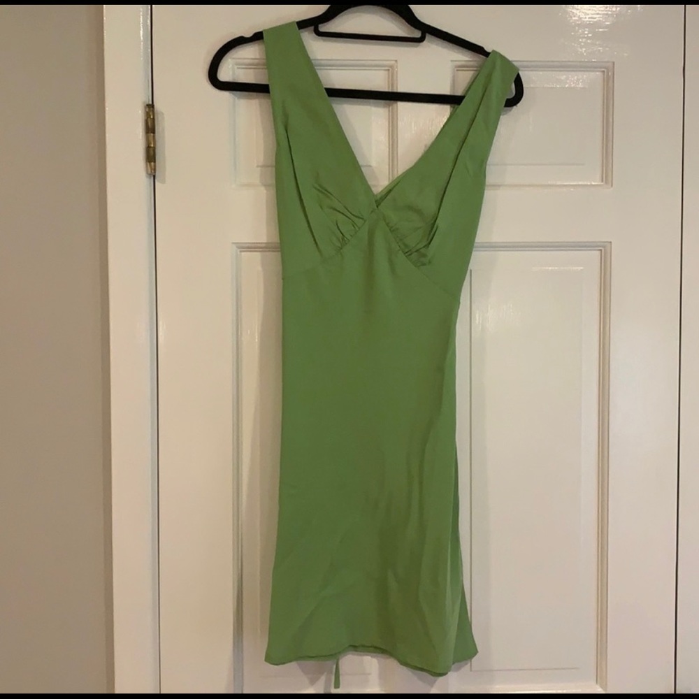 Peppermayo NWT green slip dress US 8 / AU 12